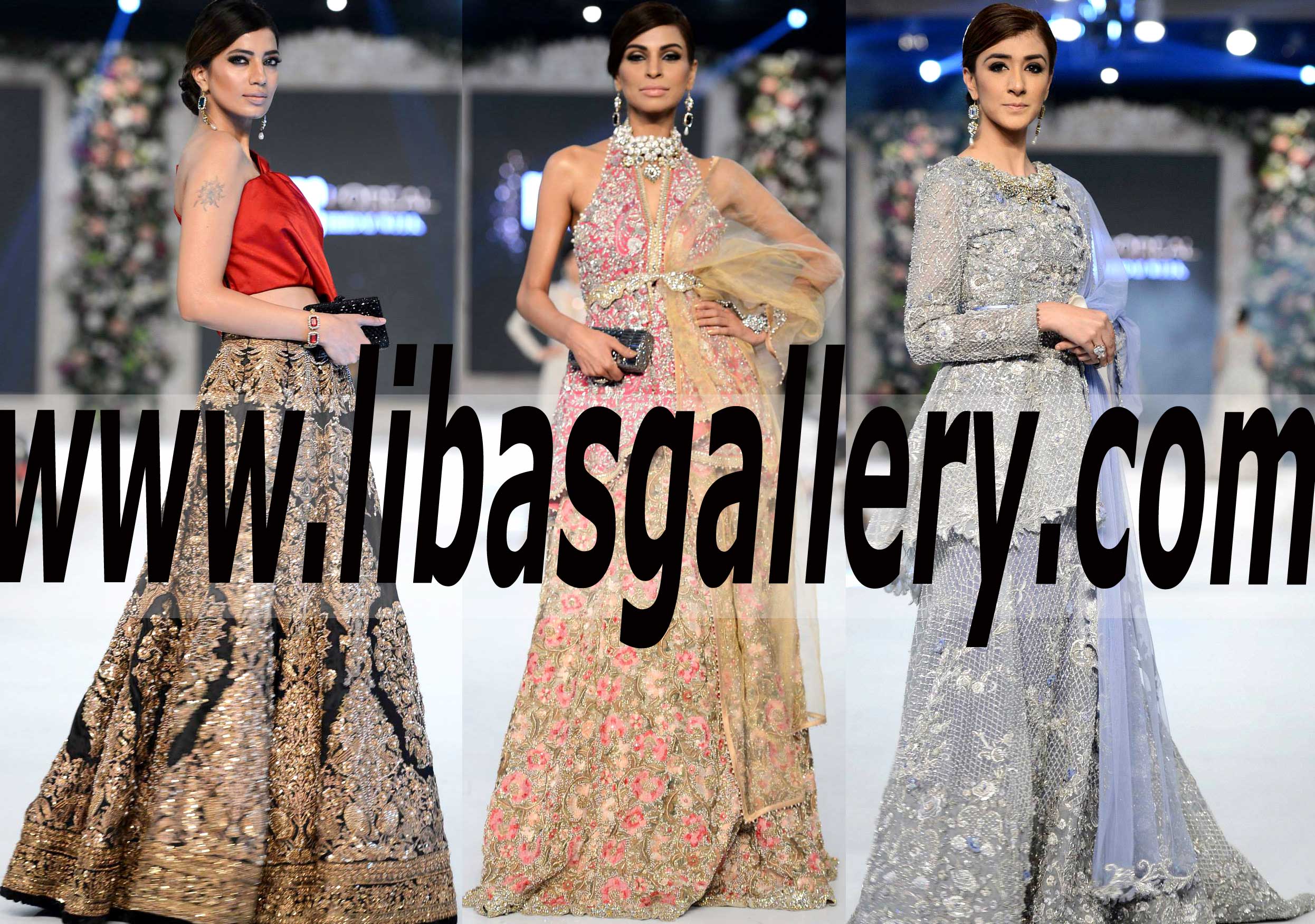 Luxurious Bridal Collection FRANCE LESAGE BY Sana Safinaz at PFDC Loreal Paris Bridal Week 2015